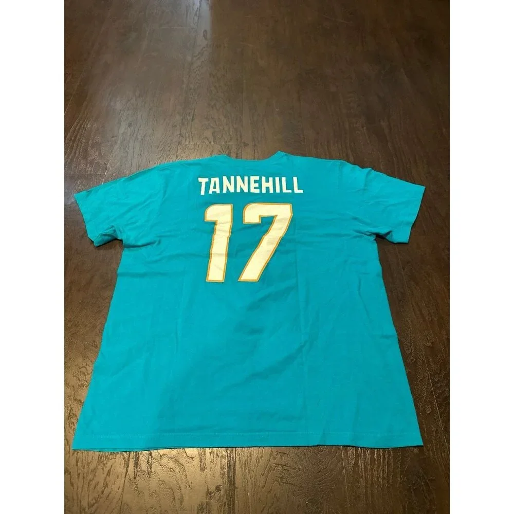 Men’s XL dolphins #17 tshirt‎ Tannehill g24 - Picture 3 of 3